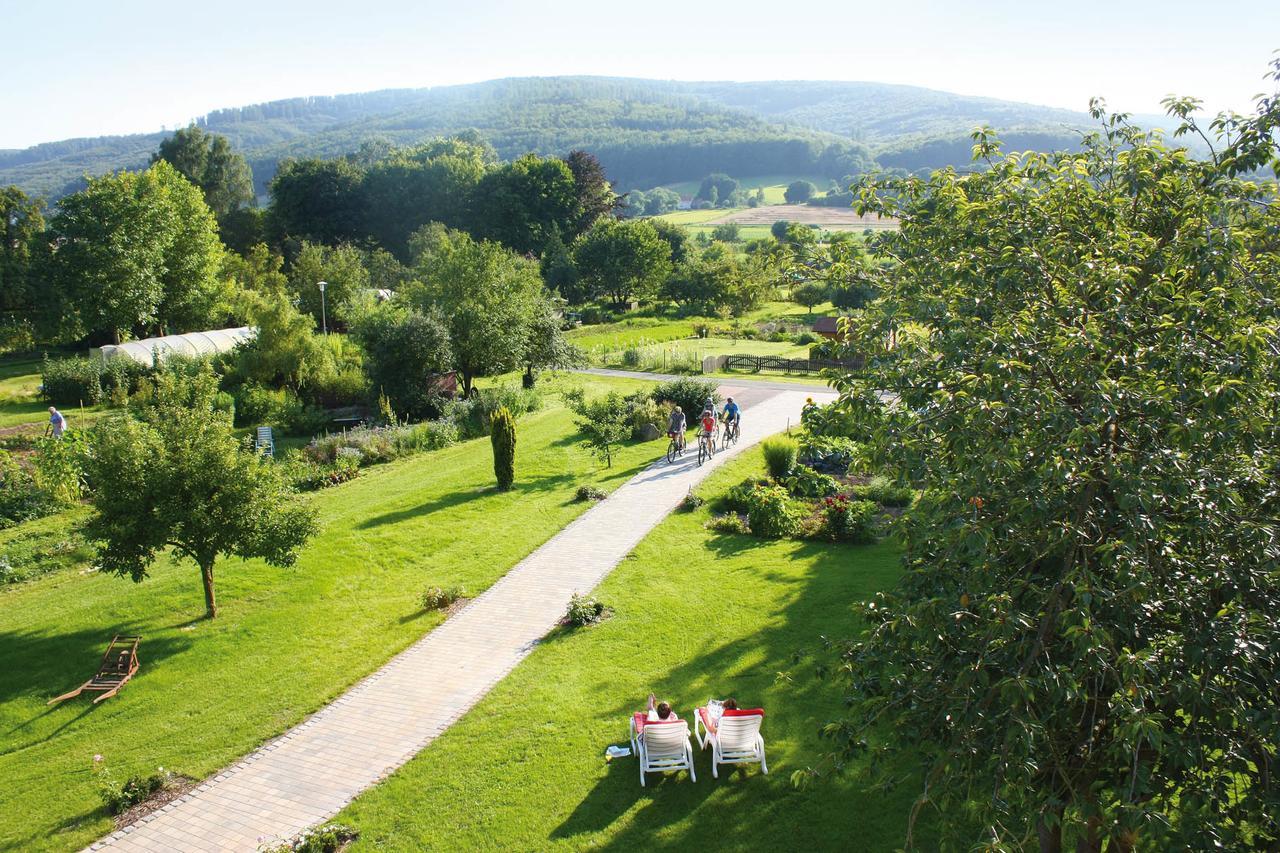 Hotel & Restaurant Kronenhof Am Weser-Radweg Oberweser Exteriér fotografie